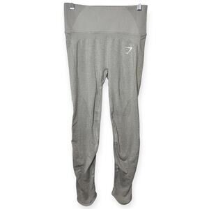 Gymshark Vital 2.0 Leggings Gray Grey Active Workout Gym Athleisure Size XS